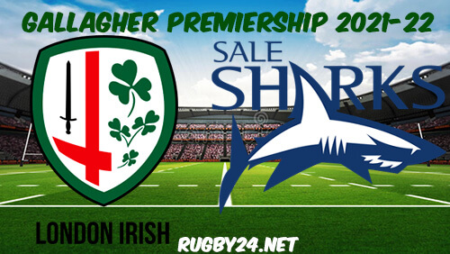 London Irish vs Sale Sharks 26.09.2021 Rugby Full Match Replay Gallagher Premiership