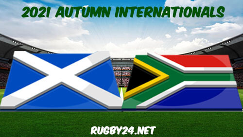Scotland vs South Africa Rugby 13.11.2021 Full Match Replay 2021 Autumn Internationals Rugby
